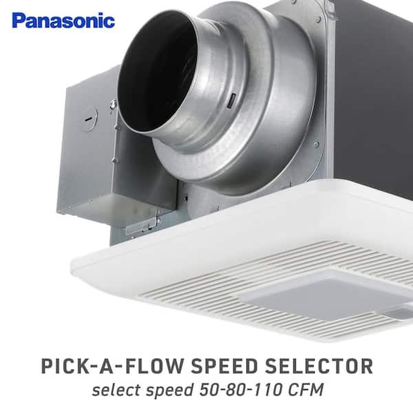 Panasonic WhisperSense DC fan-LED Lights Motion and Humidity