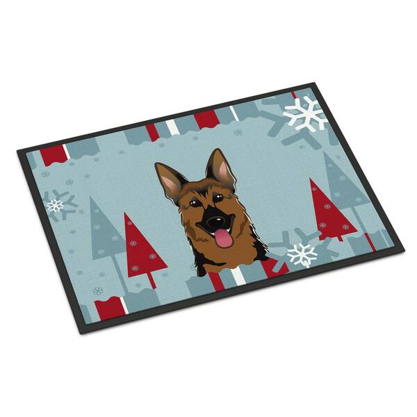 german shepherd door mat