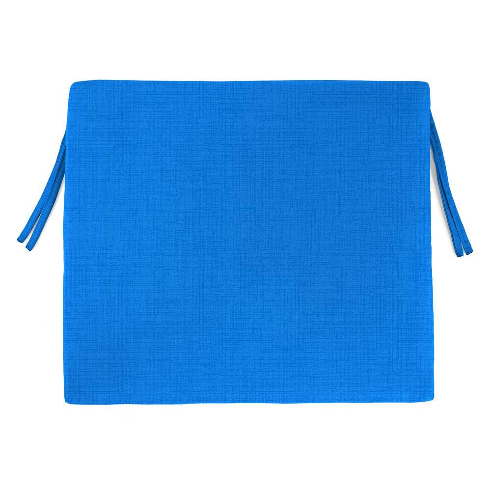 Celosia Princess Blue Rectangular Outdoor Chair Pad Cushion Set