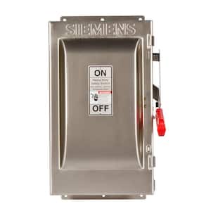 Heavy Duty 60 Amp 240-Volt 3-Pole Type 4X Fusible Safety Switch