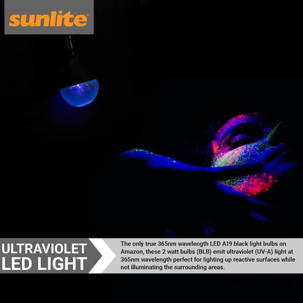 Glow Party World - Black Light UV - Black light LED glow party kits UV  ultra violet lights neon party