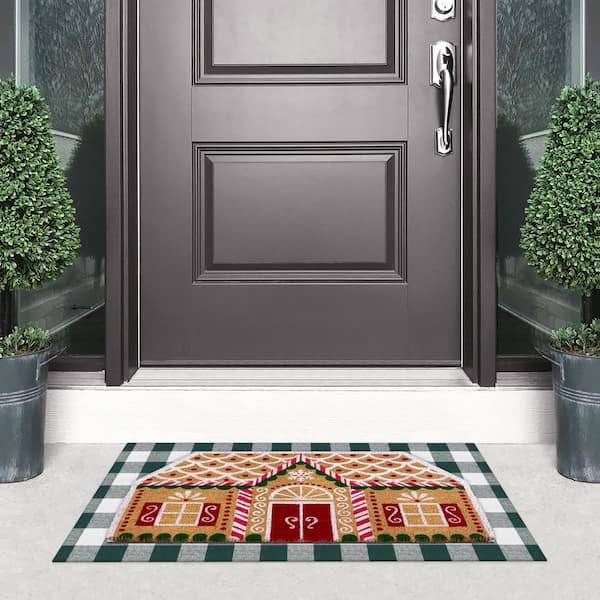 Gingerbread House 24 in. x 36 in. Layering Mat