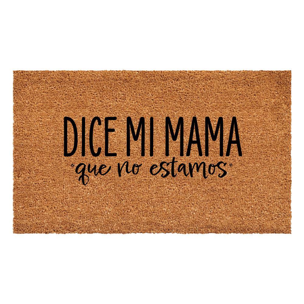 "Dice mi Mama que no estamos Doormat 24"" x 36""" price history on PriceWatchPro