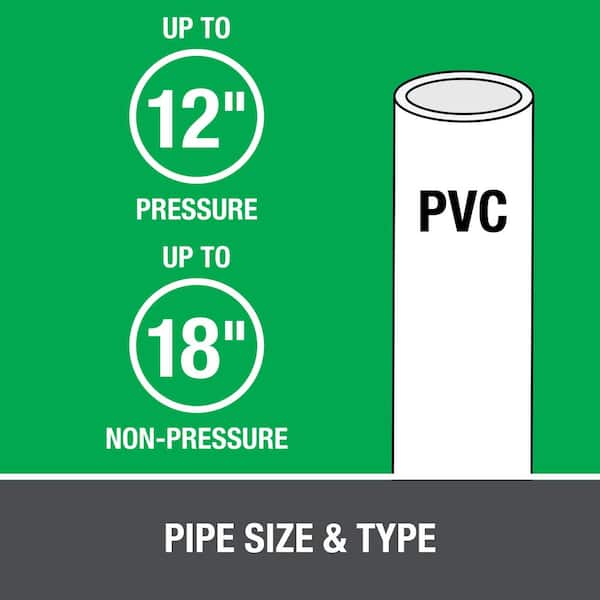 8 oz. Heavy-Duty Clear PVC Cement