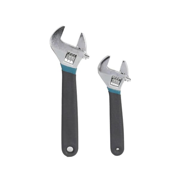 Anvil 2-Piece Adjustable Wrench Set 91608 - The Home Depot
