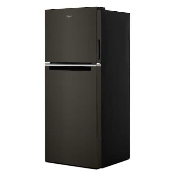 Whirlpool Top Mount Fridge (WRT312CZJV) - Black Stainless Finish Whirlpool Top Mount Fridge (WRT312CZJV) - Black Stainless Finish