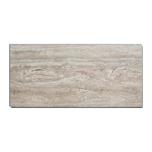 23.23 in. L x 11.1 in. W Grecian Earth No Grout Vinyl Wall Tile (17.9 sq. ft./case)