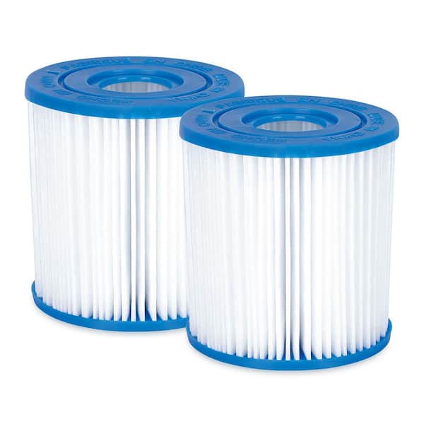 Above Ground Swimming Pool 0.08 sq. ft. Filter Cartridge Replacement-Type I (2-Pack)