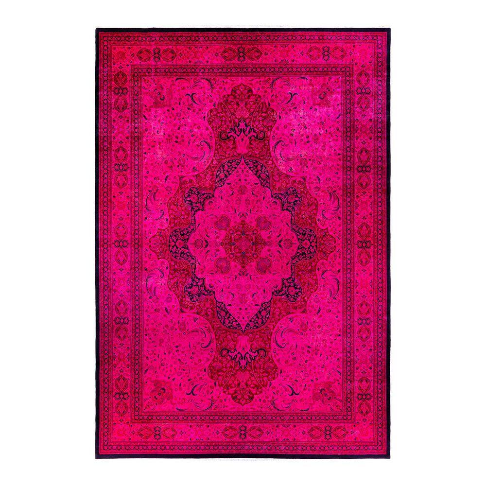 Overdyed Pink 12 ft. x 18 ft. Solid Wool Indoor Area Rug price history on PriceWatchPro