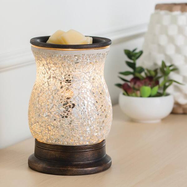 7 Touch Lamp Wax Melts Warmer -Metal Forest Table Decor