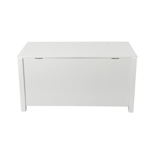 white wooden toy box argos