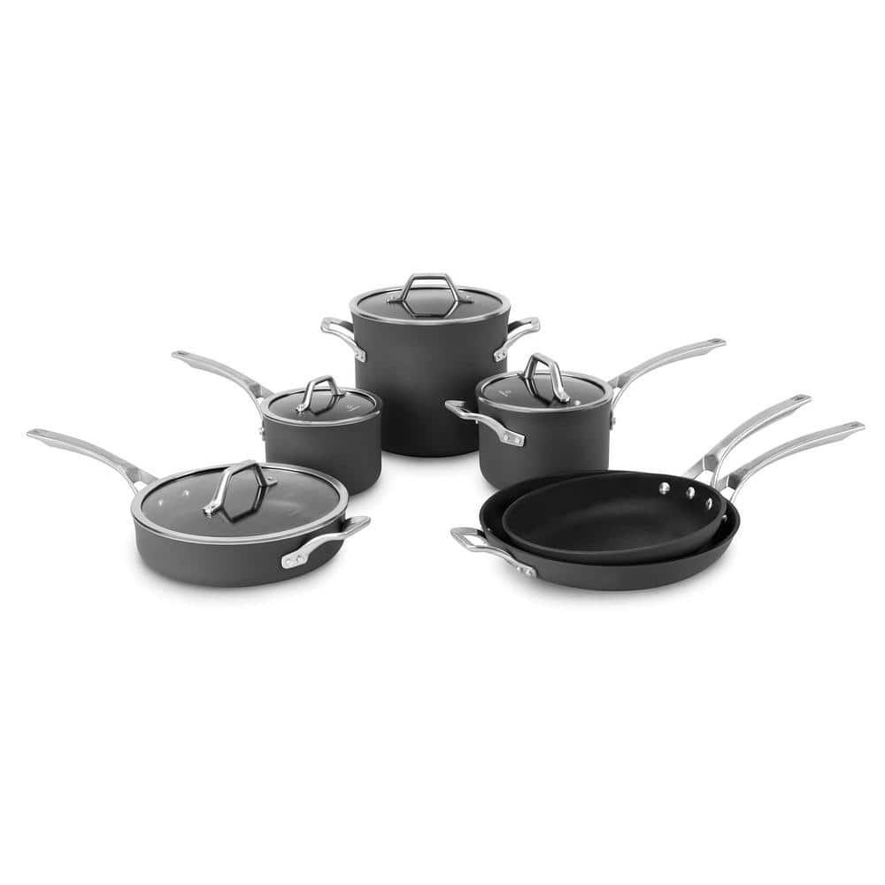 Calphalon Signature Nonstick 10 Piece Cookware Set - Macy's