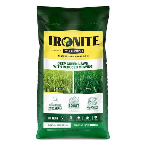 Ironite 30 lb. 10,000 sq. ft. Dry Lawn and Garden Fertilizer 1-0-0