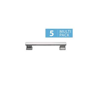 Hexa 5 in. (128 mm) Center-to-Center CTC, Modern Cabinet Pull (5-Pack)