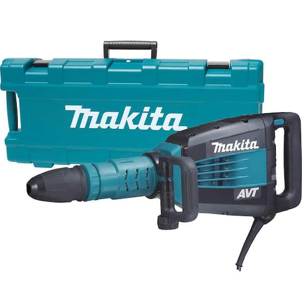 14 Amp 27 lb. AVT 3.75 in x 35.43 in. Demolition Hammer with Case with bonus 7.5 Amp 1-3/16 in. Rotary Hammer
