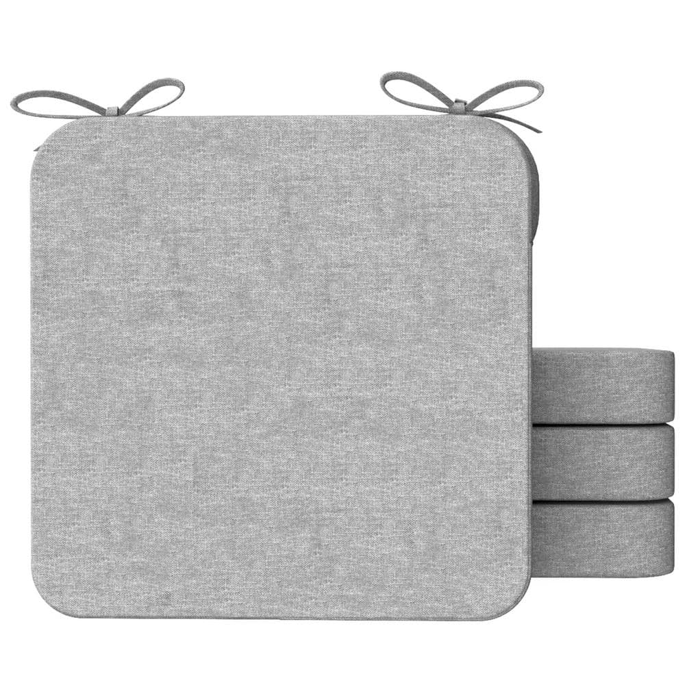 16 x 16 x 2 Square Indoor Chair Cushions with Removable Cover for Ki