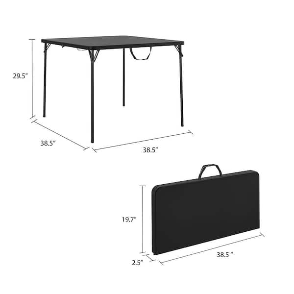 Details about   XL Series 38" Square Folding Card and Game Table Wheelchair Accessible 