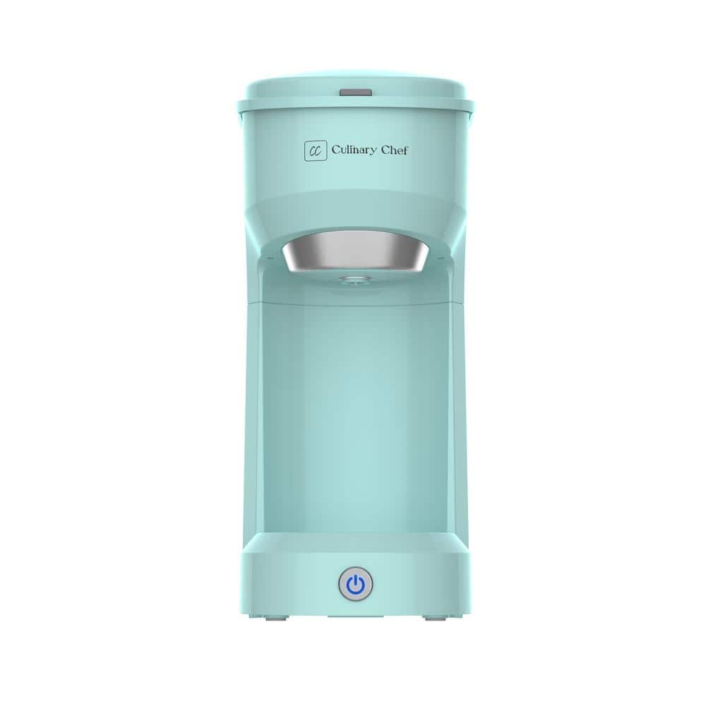 1-Cup Retro Coffee Maker in Mint Green