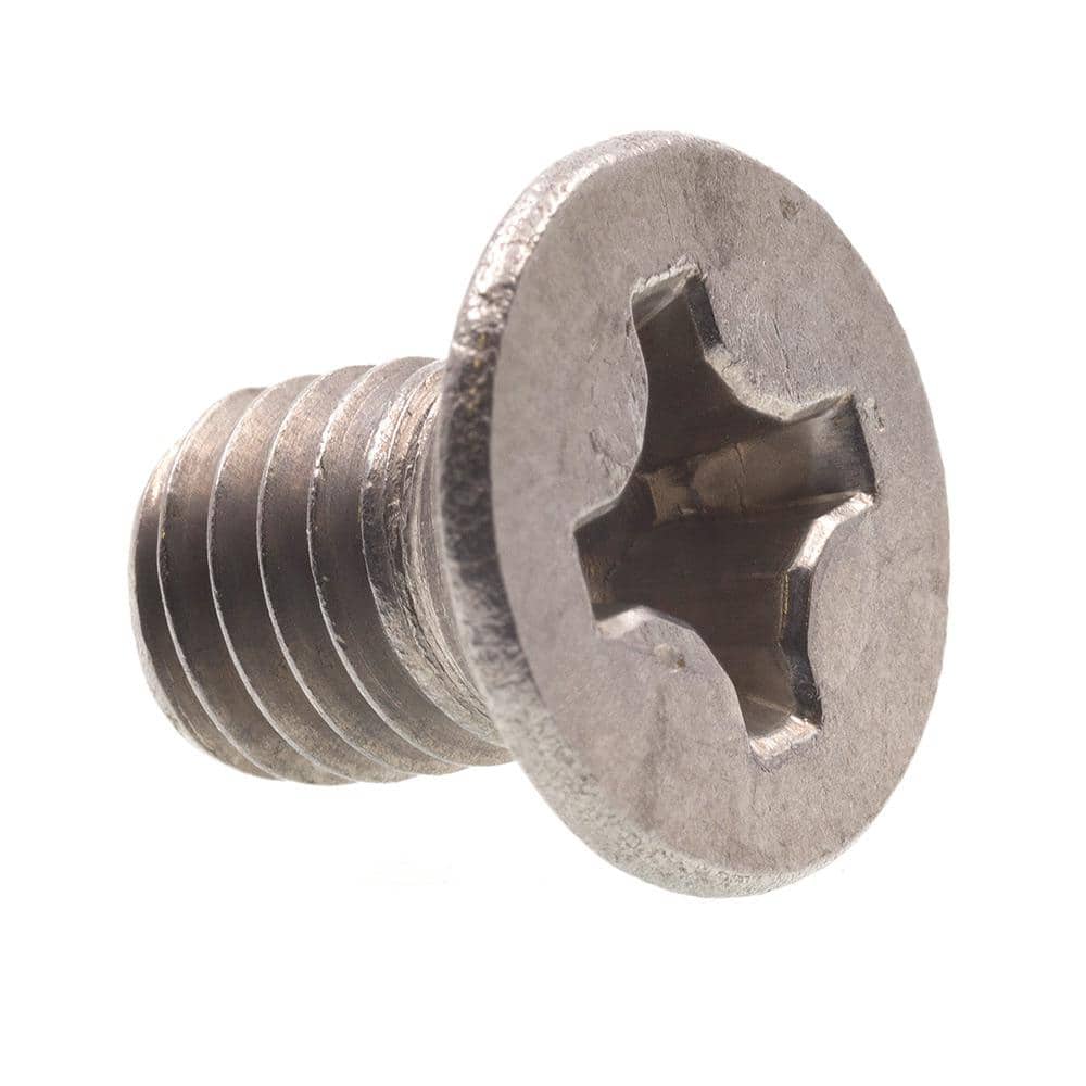 M8-1.25 x 12 mm Metric Grade A2-70 Stainless Steel Phillips Drive Flat Head Machine Screws (10-Pack) price history on PriceWatchPro