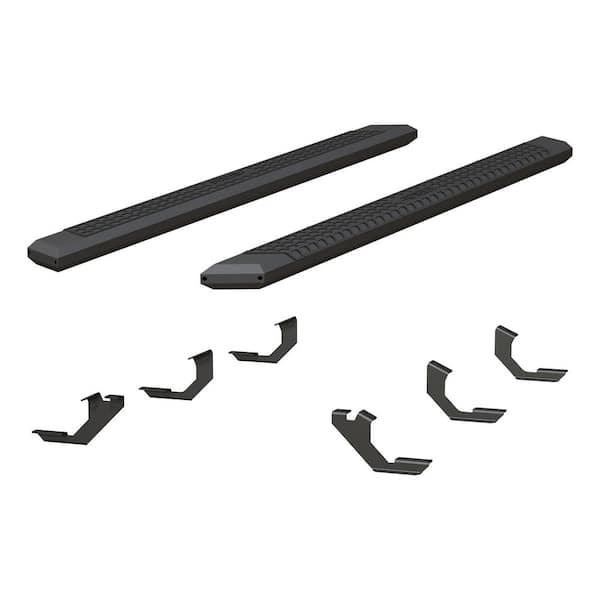 Aries AdvantEDGE Black Aluminum 85-Inch Truck Running Boards, Select Toyota Tacoma