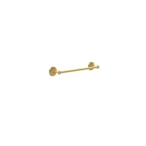 Monte Carlo Collection 18 in. Back to Back Shower Door Towel Bar in Unlacquered Brass