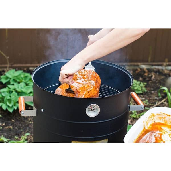 Americana 2-in-1 Charcoal Water Smoker Grill