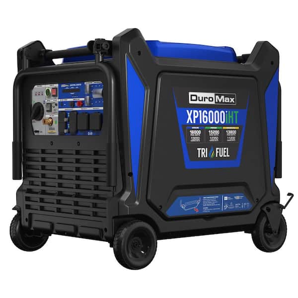 16,000-Watt Remote Start Air Cool VTwin Tri Fuel Whole House Digital Inverter 50 Amp CO Alert Shutdown Home Backup Ready