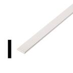 AT 019 1/8 in. D x 1/2 in. W x 96 in. L Metal Mira Lustre Flat Bar S4S Moulding