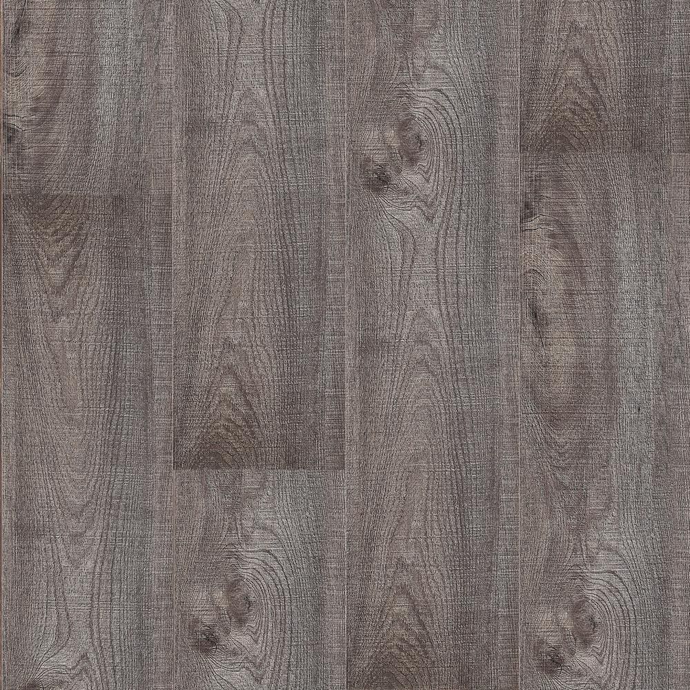 Rustic Gray Vinyl Self-Adhesive Plank Flooring for Kitchens and Bathrooms