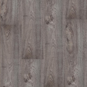 Sterling 36 in. Width Rustic Grey Water Resistant Peel & Stick Vinyl Plank Flooring (15 sq. ft./case)