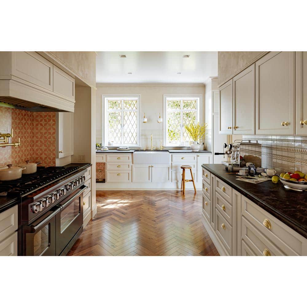 Shaker 36" White Fireclay Single Bowl Farmhouse Sink