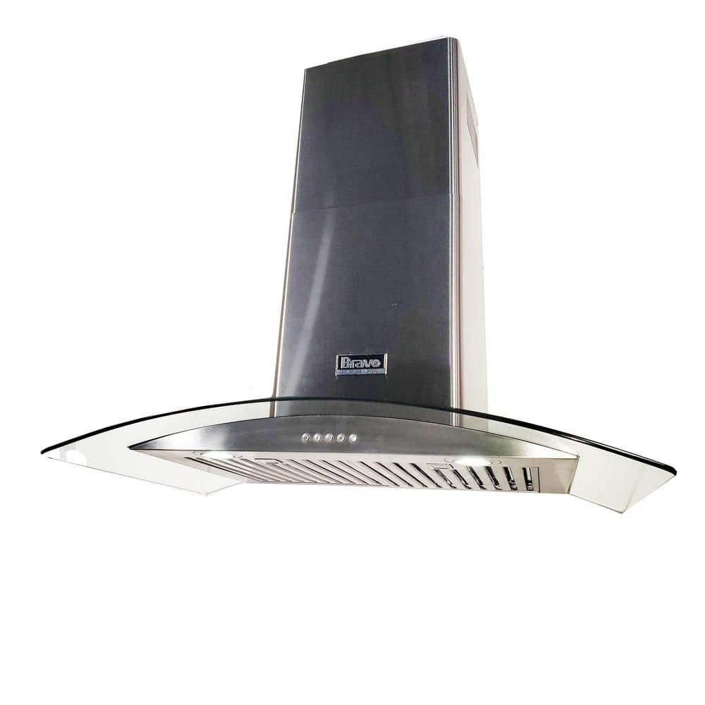 Bravo KITCHEN 30 in. 500 CFM Ducted Wall or Ceiling Vented Wall Mounted