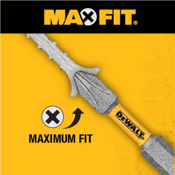 DEWALT MAXFIT Screwdriving Set with Sleeve (30-Piece) DWAMF30 - The Home  Depot