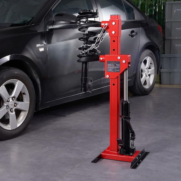 Strut Spring Compressor, 4.5 Ton/9920 LBS. Hydraulic Jack Capacity, Auto Compressor Tool, 1 Ton Rated Compression Force