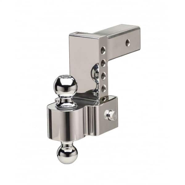 FASTWAY Flash E Series HD Ball Mount for 2-1/2 in. Receivers (6 in. Drop, 2 in. and 2-5/16 in. Chrome Balls)