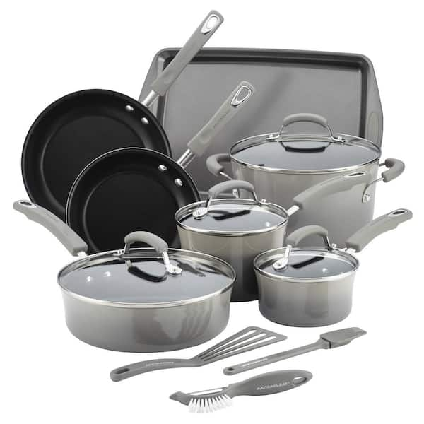 Have a question about Rachael Ray Classic Brights 14 Piece Aluminum ...