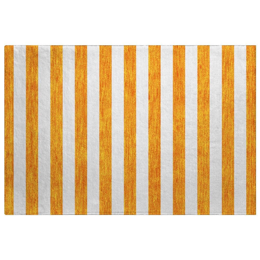 Dream Shag Premium Machine Washable Abstract ADS528 Orange 2 ft. x 3 ft. Accent Rug price history on PriceWatchPro