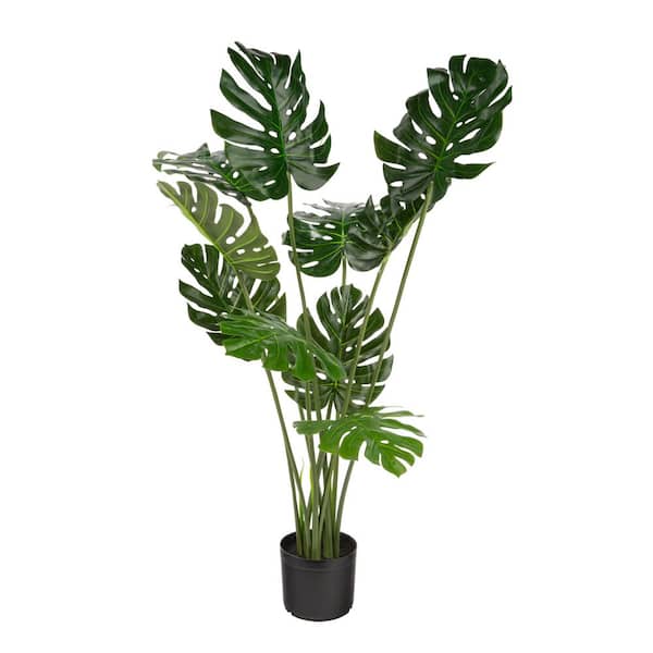 naturae decor Artificial 47 in. Monstera Indoor and Outdoor Plants