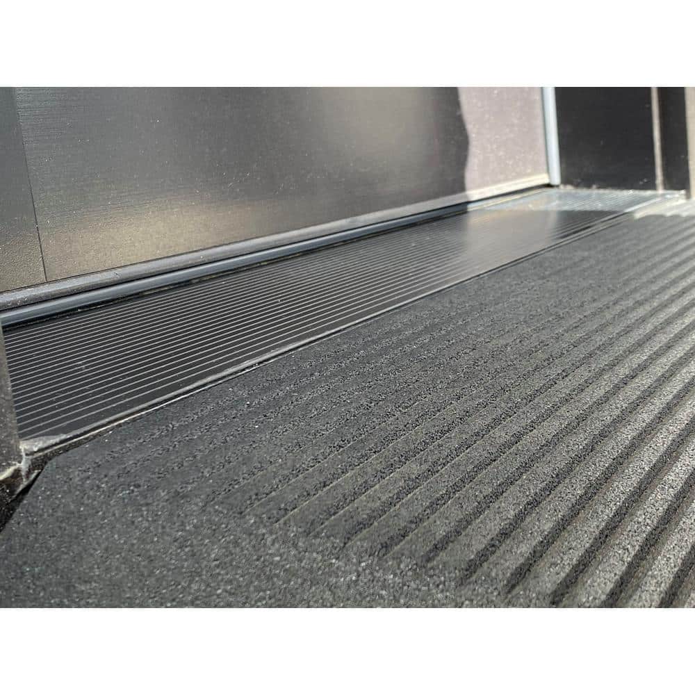 EZ-ACCESS 1.5 Inch Black Rubber Angled Entry Mat