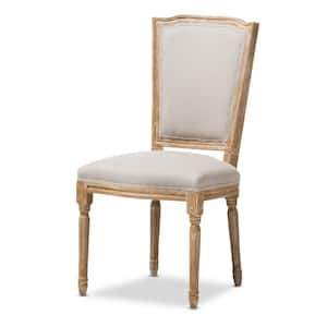 Cadencia Beige Fabric Upholstered Dining Chair