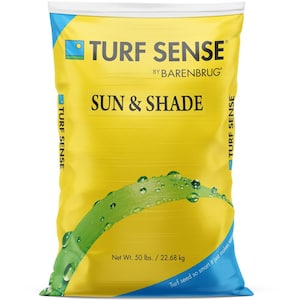 50 lbs. 16,600 sq. ft. Turf Sense Sun and Shade Mix Grass Seed