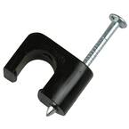 1/4 in. Staple Coax (300-Pack) (Case of 10)