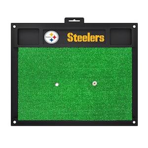 NFL Pittsburgh Steelers 17 in. x 20 in. Golf Hitting Mat