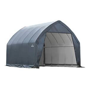 13 ft. W x 20 ft. D x 12 ft. H Alpine-Style Garage-in-a-Box with Advanced-Engineered Fabric and Easy-Slide Rail System