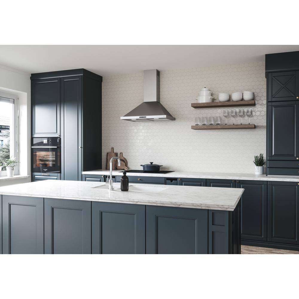 Zephyr 30" Stainless Steel Convertible Wall Mount Range Hood with LED Lighting