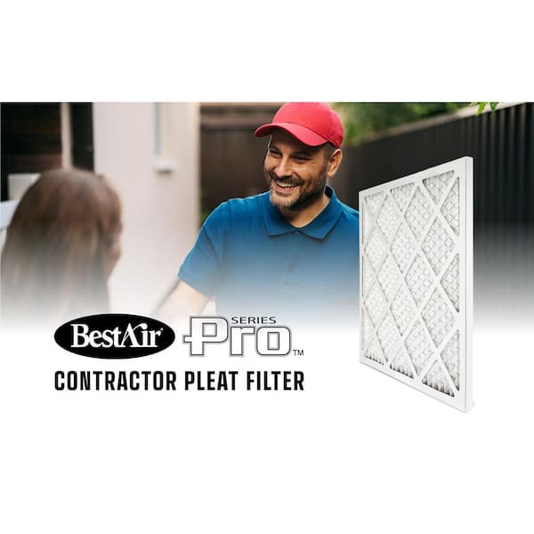 BestAir 20 x 20 x 2 Commercial Pleated Air Filter MERV 8 BA2-2020