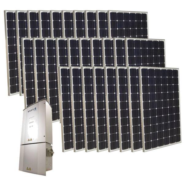 Grape Solar 7,000-Watt Monocrystalline PV Grid-Tied Solar Power Kit-DISCONTINUED