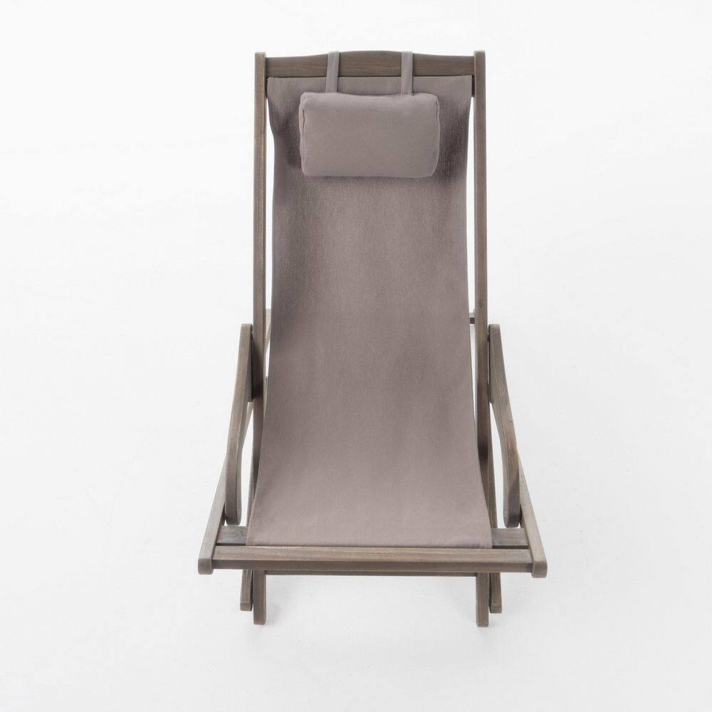 Grey Sling Outdoor Lounge Chair (Set of 2) price history on PriceWatchPro