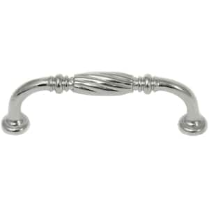 French Twist 5 in. Center-to-Center Polished Nickel Bar Pull Cabinet Pull