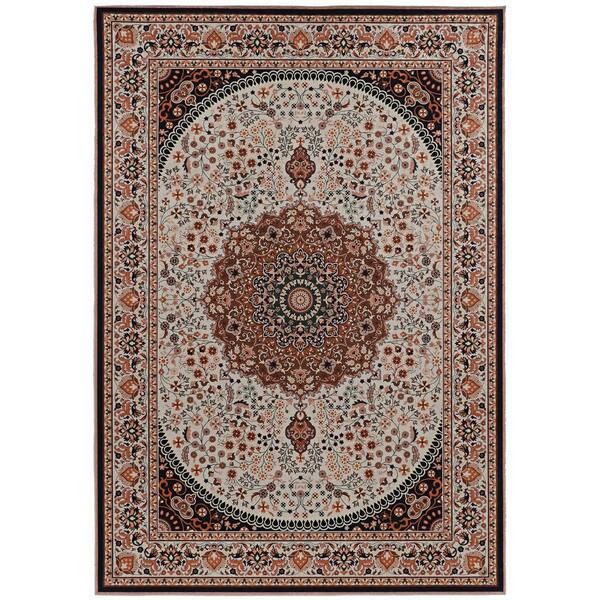 Echelon Cara Cream/Copper 2 ft. 2 in. x 